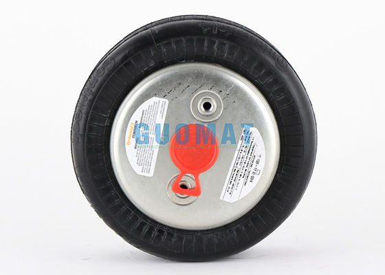 FD120-17 CI डबल कंफ्यूज्ड कॉन्टेक एयर स्प्रिंग नेचुरल रबर एयर सस्पेंशन बैग विथ क्रिम्प्ड प्लेट्स