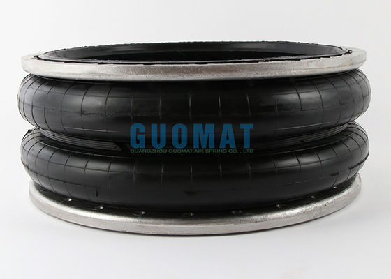 LHF500 / 220-2 औद्योगिक एयर स्प्रिंग फ्लैंज रिंग 220 मिमी ऊँचाई रबर एयर बेलोज़