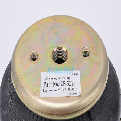 W01-M58-5216 फायरस्टोन एयर स्प्रिंग सस्पेंशन डबल रबर घुमावदार एयर एक्ट्यूएटर