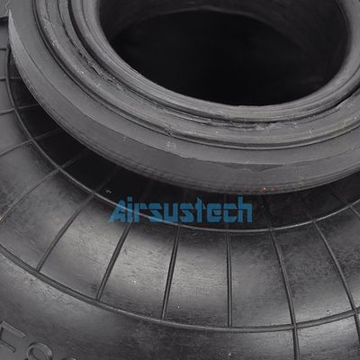 HF80/90-1 एयर स्प्रिंग बेलोस एयर बैग डबल घुमावदार रबर एयर शॉक अवशोषण