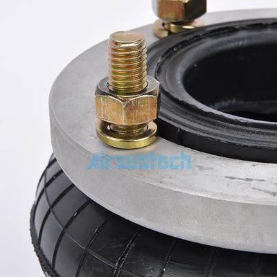 150076H-1 फ्लैंज रिंग के साथ औद्योगिक वायु स्प्रिंग्स एकल घुमावदार वायु शॉक