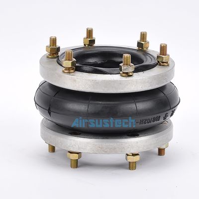 एकल घुमावदार रबर एयर स्प्रिंग्स औद्योगिक शैली 188102h-1 बैग फ्लैंज रिंग