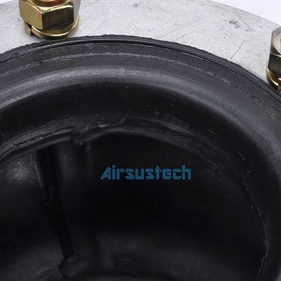 एकल घुमावदार रबर एयर स्प्रिंग्स औद्योगिक शैली 188102h-1 बैग फ्लैंज रिंग