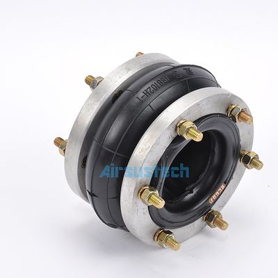 एकल घुमावदार रबर एयर स्प्रिंग्स औद्योगिक शैली 188102h-1 बैग फ्लैंज रिंग