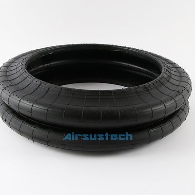 GUOMAT अर्ध ट्रेलर के लिए ब्रैकेट के साथ घुमावदार रबर एयर स्प्रिंग सस्पेंशन