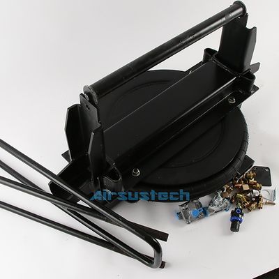 GUOMAT अर्ध ट्रेलर के लिए ब्रैकेट के साथ घुमावदार रबर एयर स्प्रिंग सस्पेंशन