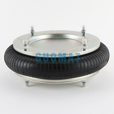 FS412-10 Contitech एयर स्प्रिंग 12'X1 फ्लैंज रिंग के साथ औद्योगिक वायु अलगाव