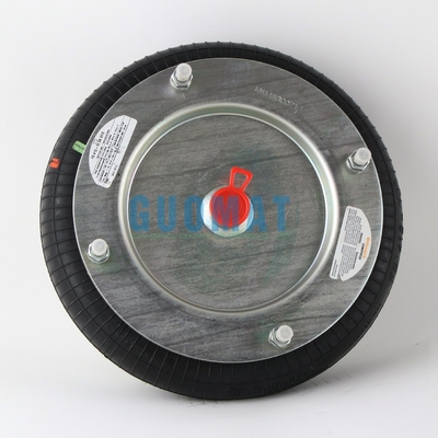 FS412-10 Contitech एयर स्प्रिंग 12'X1 फ्लैंज रिंग के साथ औद्योगिक वायु अलगाव