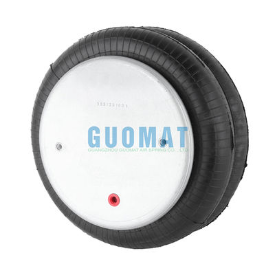 2 घुमावदार रबर एयर स्प्रिंग Contitech FD 330-22 363 2B12-425 Goodyear स्टील एयर बैग