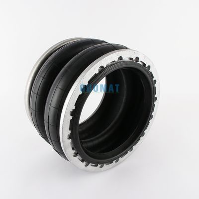 डबल घुमावदार निलंबन हवा वसंत LHF300218-2 फ्लैंज वायवीय सिलेंडर