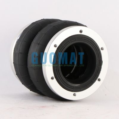 2S70-13F सस्पेंशन एयर स्प्रिंग डबल घुमावदार एयर शॉक के साथ खुला फ्लैंज