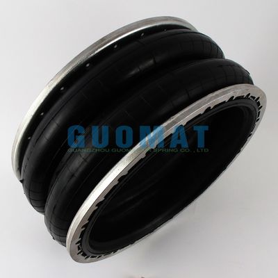 डबल घुमावदार एयर रबर LHF500/220-2 फ्लैंज औद्योगिक एयर स्प्रिंग