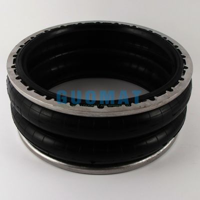 डबल घुमावदार एयर रबर LHF500/220-2 फ्लैंज औद्योगिक एयर स्प्रिंग