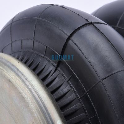 GUOMAT Ais शॉक सस्पेंशन 7X3 ट्रिपल घुमावदार प्रकार वायु वसंत सैन्य वाहनों के लिए