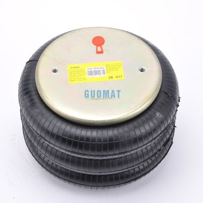 Guomat एयर स्प्रिंग 3B6617 ट्रिपल घुमावदार एयर स्प्रिंग रबर बेलो NO. 3B300