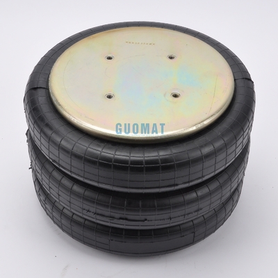 औद्योगिक वायु वसंत 4xM10 पेंच GUOMAT NO. 3B7383-3/8 बेलो No.3B383 प्राकृतिक व्यास 351mm