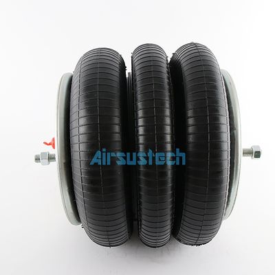 ट्रिपल घुमावदार रबर बेलो GUOMAT 3B5601 औद्योगिक वायु वसंत 100% परीक्षण किया गया