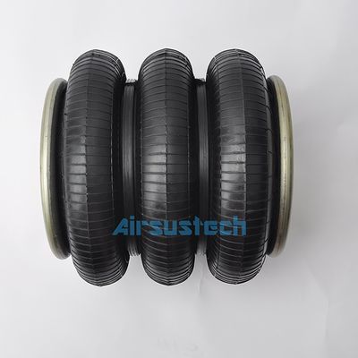 औद्योगिक वायु वसंत Guomat 3B7330 ट्रिपल घुमावदार वायु शॉक सस्पेंशन