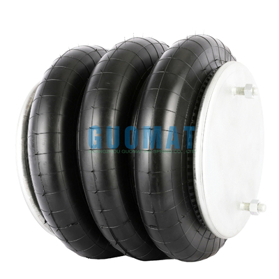ट्रिपल घुमावदार हवा निलंबन प्रतिस्थापन Firestone W01-358-7996 ग्रेनिंग 8221