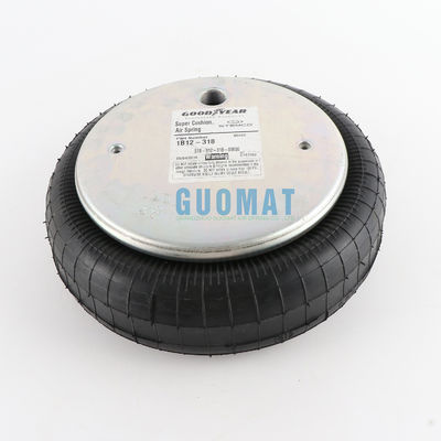 एयर शॉक सस्पेंशन गुडयर 1बी12-318 एम8 बोल्ट सिंगल घुमावदार एयर स्प्रिंग