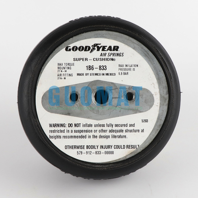 Goodyear 1B6-833 सिंगल लेयर रबर एयर सस्पेंशन 579912833 इंडस्ट्रियल एयर स्प्रिंग