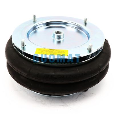 डनलॉप 12'x2 श्रृंखला निलंबन हवा वसंत Contitech FD412-22 फ्लैंज रिंग के साथ