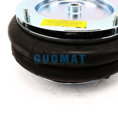 डनलॉप 12'x2 श्रृंखला निलंबन हवा वसंत Contitech FD412-22 फ्लैंज रिंग के साथ