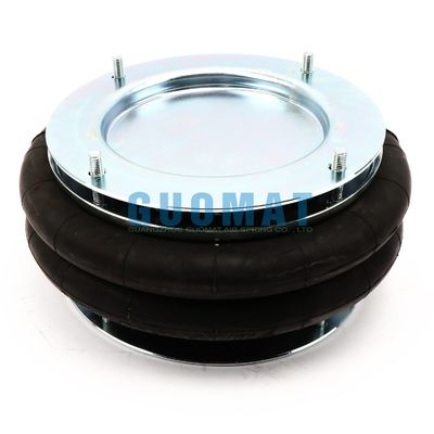 डनलॉप 12'x2 श्रृंखला निलंबन हवा वसंत Contitech FD412-22 फ्लैंज रिंग के साथ