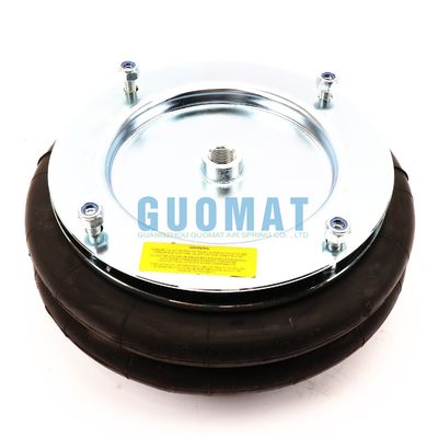 डनलॉप 12'x2 श्रृंखला निलंबन हवा वसंत Contitech FD412-22 फ्लैंज रिंग के साथ