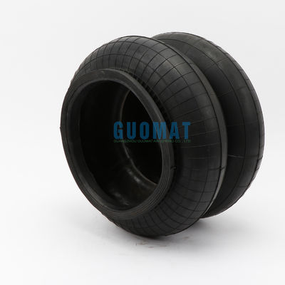 प्राकृतिक रबर बेलो 350255H-2 वाइब्रेटिंग फीडर के लिए डबल घुमावदार एयर स्प्रिंग