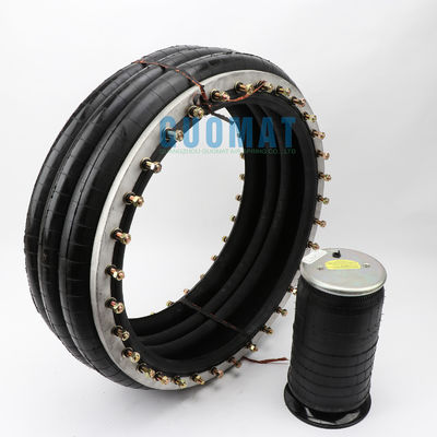 W01-M58-6984 फायरस्टोन मीट्रिक ट्रिपल घुमावदार फ्लैंज एयर स्प्रिंग द्वारा एयर बेलो