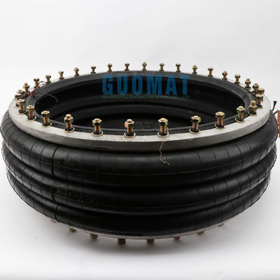 W01-M58-6984 फायरस्टोन मीट्रिक ट्रिपल घुमावदार फ्लैंज एयर स्प्रिंग द्वारा एयर बेलो