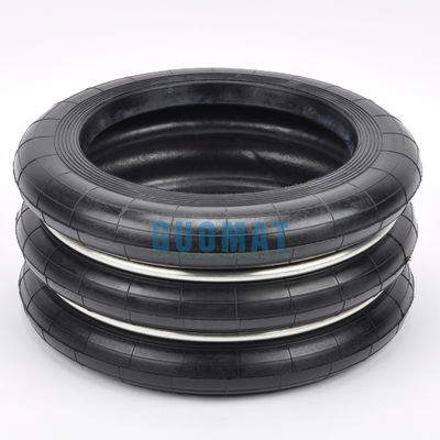 मूल F-300-3 प्राकृतिक रबर बेलो योकोहामा एयर स्प्रिंग S-240-3R दो हुप के साथ