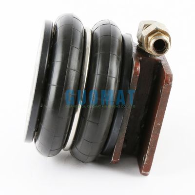 योकोहामा कवर प्लेट एयर स्प्रिंग S-160-2R डबल घुमावदार रबर हुप के साथ ब्लो