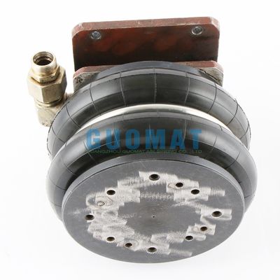 योकोहामा कवर प्लेट एयर स्प्रिंग S-160-2R डबल घुमावदार रबर हुप के साथ ब्लो