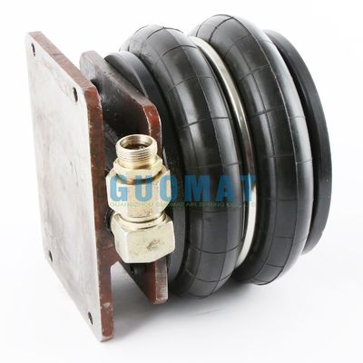 योकोहामा कवर प्लेट एयर स्प्रिंग S-160-2R डबल घुमावदार रबर हुप के साथ ब्लो