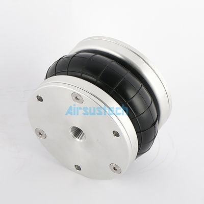 सिंगल नेचुरल रबर बेलो W01R584050 फायरस्टोन एयर स्प्रिंग फ्लेंज रिंग के साथ