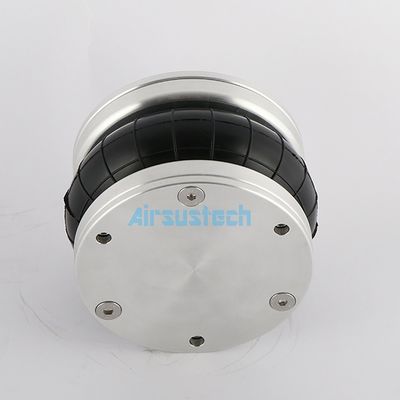 सिंगल नेचुरल रबर बेलो W01R584050 फायरस्टोन एयर स्प्रिंग फ्लेंज रिंग के साथ