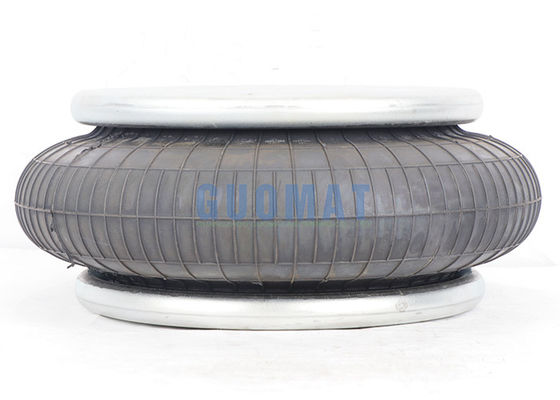 घुमावदार प्रकार एयर स्प्रिंग 1/4NPTF प्लेट इंडस्ट्रियल रबर बेलो 55mm-160mm