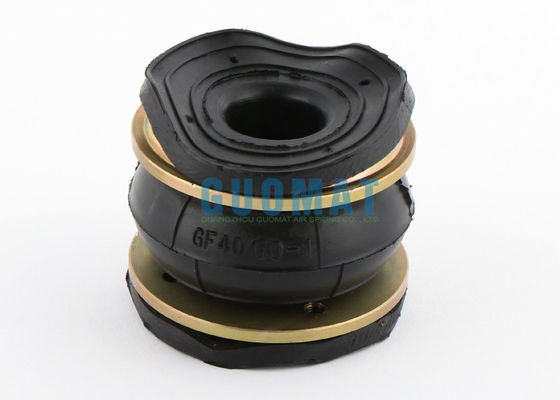 एकल घुमावदार रबर एयर स्प्रिंग GF40/60-1 प्लेट के बिना औद्योगिक एयर ब्लो