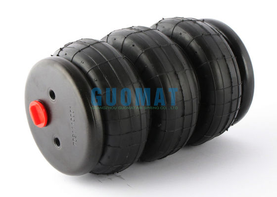 ट्रिपल घुमावदार प्रकार का रबर वायु गुब्बारा 3B2300 सस्पेंशन एयर स्प्रिंग लिफ्टिंग के लिए