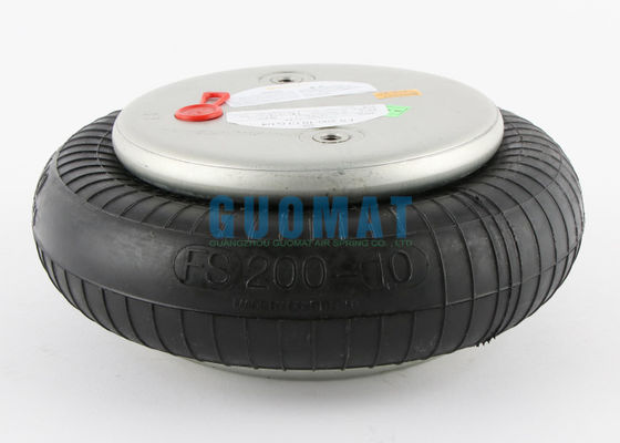 FS200-10 Contitech वायु वायवीय एक्ट्यूएटर G1/4 रबर हवा निलंबन वसंत