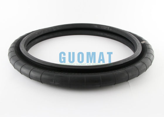 FS 1710-12 RS Contitech एकल घुमावदार वायु शॉक 45 मिमी बोल्ट फ्लैंग एयर स्प्रिंग के साथ मोती के छल्ले