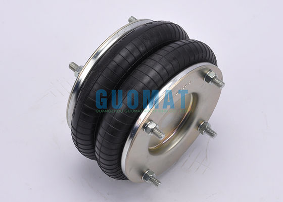 8"x2 डबल कॉन्वोल्यूटेड एयर स्प्रिंग M/31082 नॉरग्रेन 175mm स्ट्रोक रबर एयर बेलोज़