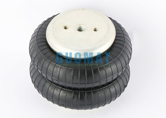 W01-358-7047 Firestone Rubber Bellows 3/4 NPT Double Convoluted Air Spring For Packaging Equipment