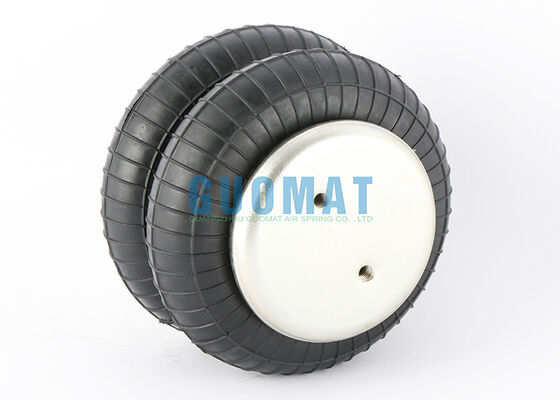 W01-358-7047 Firestone Rubber Bellows 3/4 NPT Double Convoluted Air Spring For Packaging Equipment