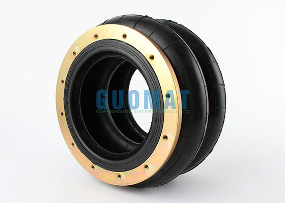 Customize GUOMAT 2H12X2P05 Flange Air Spring W01-R58-4044 Firestone Air Bellows 12X2 Air Rubber