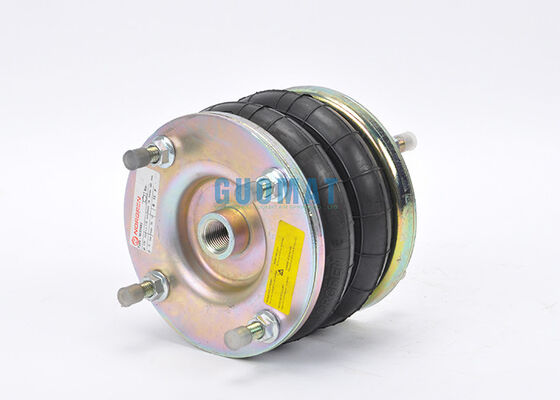 6X2 / 6 "X2 नॉरग्रेन एयर बेलोज़ इंडस्ट्रियल एयर स्प्रिंग विथ स्टैम्पिंग निकला हुआ किनारा और प्लेट पल्प मिल उपकरण के लिए