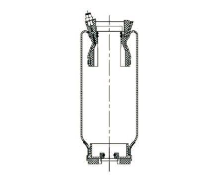 VOL-VO FH 12 VOL-VO FH 16 के लिए VOL-VO 1075077 टैक्सी एयर शॉक अवशोषक किट एयर स्प्रिंग