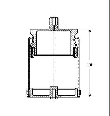 कोल्बेन FAW J6 V3 . के लिए फ्रंट एयर सस्पेंशन किट रबर कैब एयर शॉक एब्जॉर्बर